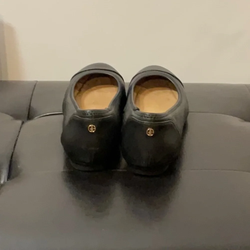 Giani Bernini Black Flats with Memory Foam